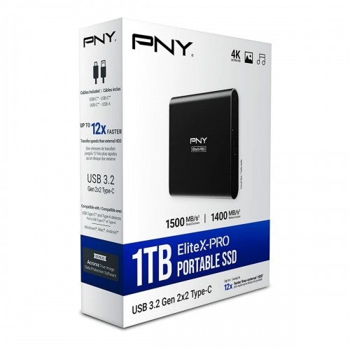 Внешний жесткий диск PNY X-Pro 1 TB SSD image 3