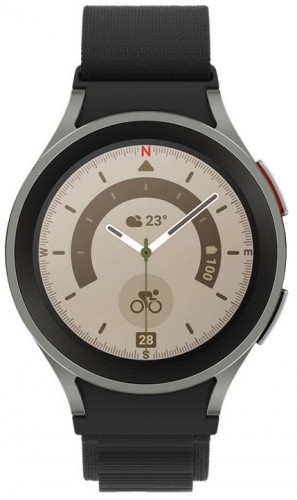 Tech-Protect watch strap Nylon Pro Samsung Galaxy Watch 4/5/5 Pro, black image 3