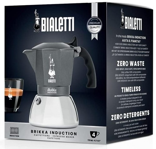 Bialetti Brikka Induction black 4 cups 0007317 image 3