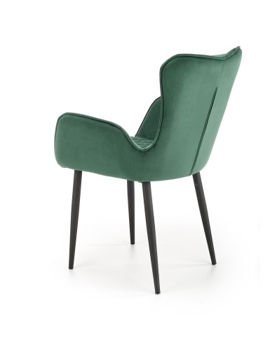 Halmar K427 chair color: dark green image 3