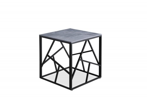 Halmar UNIVERSE 2 KWADRAT, coffee table, gray marble / black image 3