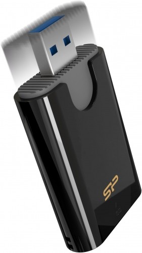 Silicon Power считыватель карты памяти Combo USB 3.2, черный image 3