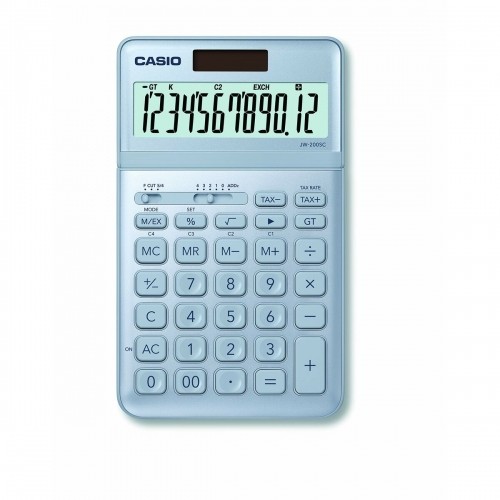Kalkulators Casio JW-200SC-BU Zils Plastmasa (18,3 x 10,9 x 1 cm) image 3