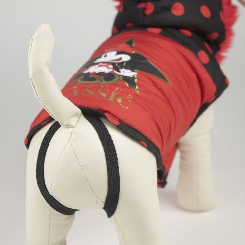 Пальто для собак Minnie Mouse Чёрный XS Красный image 3