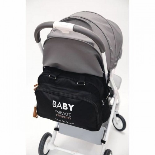 Autiņbiksīšu maiņas soma Baby on Board Simply Melns image 3