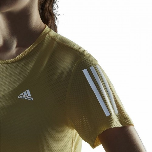 Sieviešu Krekls ar Īsām Piedurknēm Adidas Own Cooler Dzeltens image 3