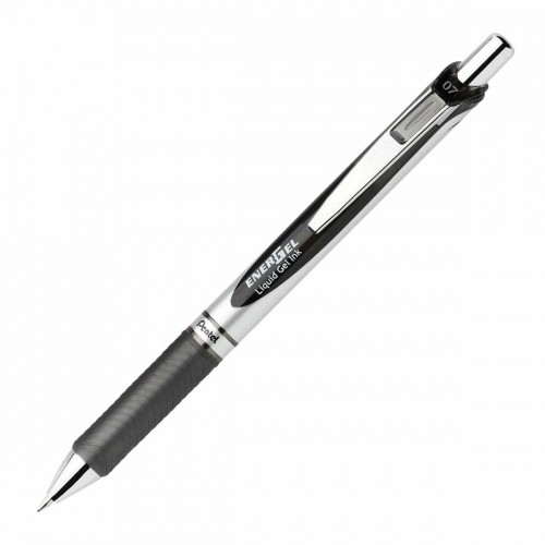 Гелевая ручка Pentel Energel XM Klick Чёрный 12 штук image 3