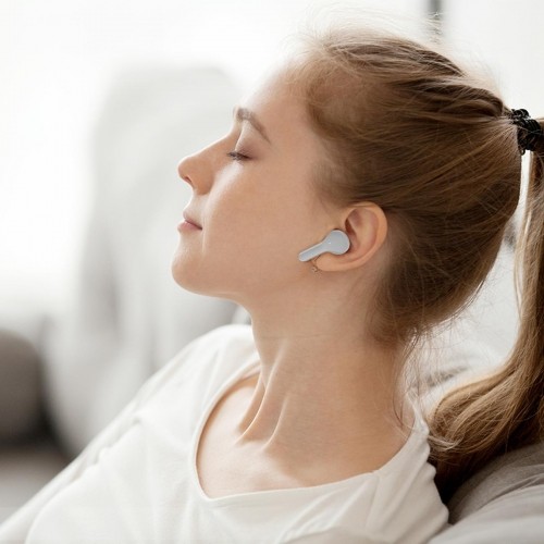 Acefast in -ear wireless headphones TWS Bluetooth pink (T6 pink lotus) image 3