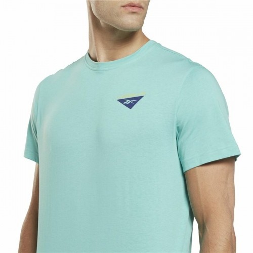 Vīriešu Krekls ar Īsām Piedurknēm Reebok Graphic Les Mills® Aquamarine image 3
