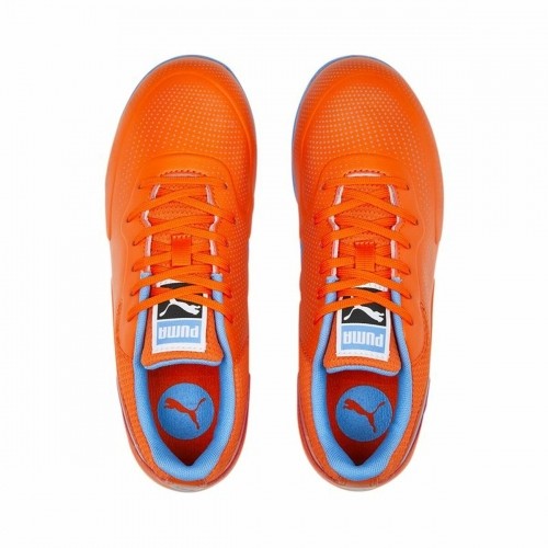 Детские кроссовки для футзала Puma Truco III Оранжевый Мужской image 3