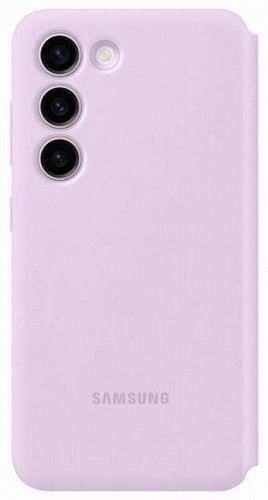 EF-ZS911CVE Samsung Clear View Cover for Galaxy S23 Lilac image 3