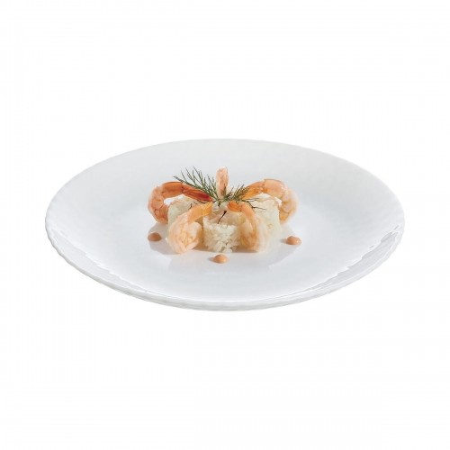 Блюдо для десертов Luminarc Pampille Белый Cтекло (19 cm) (24 штук) image 3