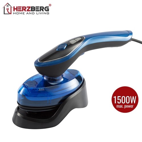 Herzberg Home & Living Herzberg HG-8056: 2 in 1 Portable Steam & Dry Iron image 3