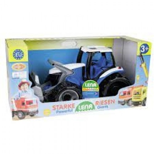 Traktors LENA MAXI Zilā krāsa 65 cm L02055Z (kastē) image 3
