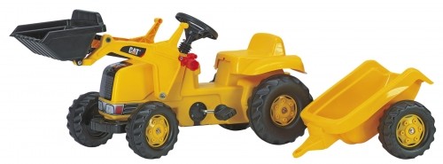 Rolly Toys Pedāļu traktors ar kausu  un piekabi Rolly Kid CAT 023288  (2,5-5 gadiem) Vācija image 3