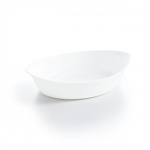 Pasniegšanas Plate Luminarc Smart Cuisine Ovāls Balts Stikls 25 x 15 cm (6 gb.) image 3