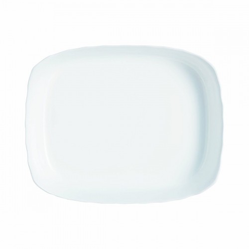 Pasniegšanas Plate Luminarc Smart Cuisine Taisnstūra Balts Stikls 33 x 27 cm (6 gb.) image 3