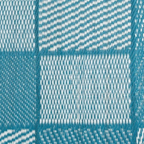 Bigbuy Home Outdoor Carpet Meis Zils Balts polipropilēns 180 x 270 cm image 3
