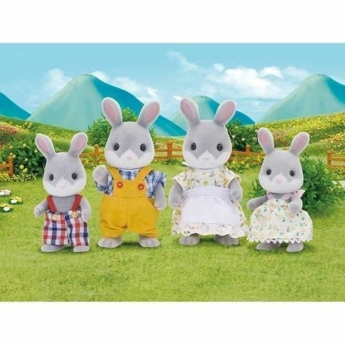 Набор кукол Sylvanian Families Family Gray Rabbit image 3
