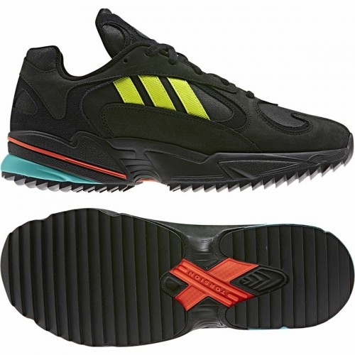 Sporta apavi Adidas Originals Yung-1 Unisekss Melns image 3