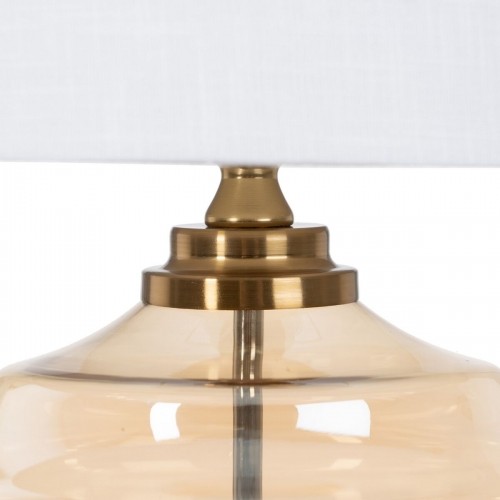 Bigbuy Home Galda lampa Sintētiska Auduma Bronza Metāls 30 x 30 x 47 cm image 3