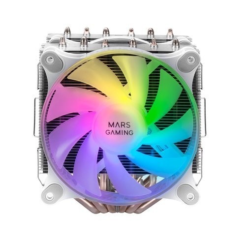 Mars Gaming MCPU-XT CPU Cooler Dual Tower Cooling 300W 2x120mm ARGB Dzesētājs procesoram image 3