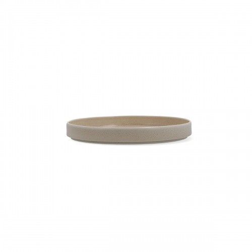 Плоская тарелка Ariane Porous Keramika Bēšs Ø 21 cm (4 gb.) image 3