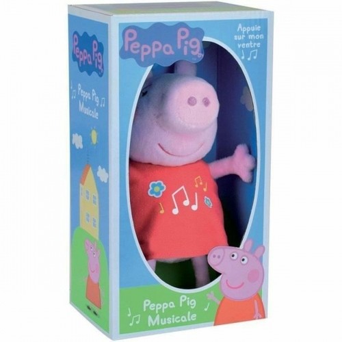 Pūkaina Rotaļlieta Jemini Peppa Pig Muzikāls 20 cm image 3