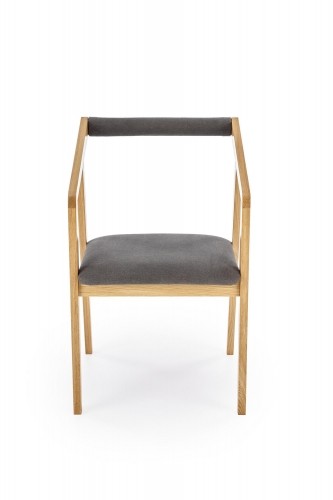 Halmar AZUL 2 chair, natural oak / grey image 3