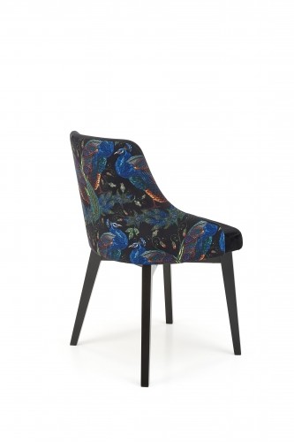 Halmar ENDO chair, black / granatowy image 3