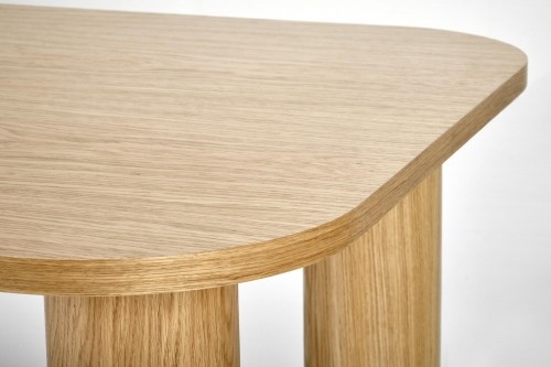 Halmar ELEFANTE RECTANGLE extension table, natural oak image 3