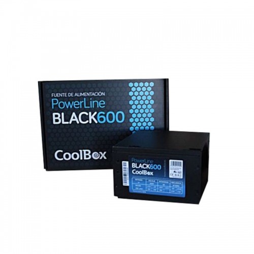 Strāvas padeve CoolBox COO-FAPW600-BK 600 W ATX Melns Zils DDR3 SDRAM image 3