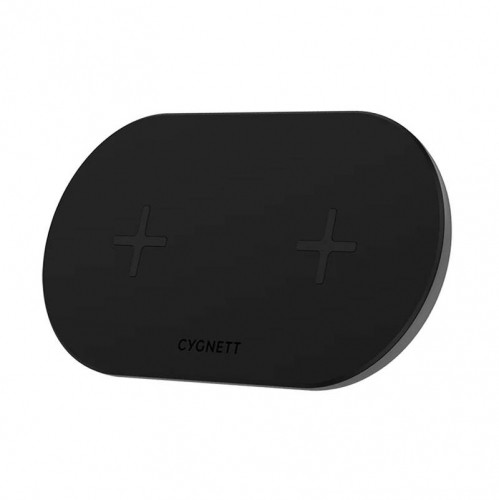 Dual wireless charger Cygnett 20W (black) image 3