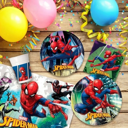 Набор предметов для вечеринки Spiderman 66 Предметы image 3