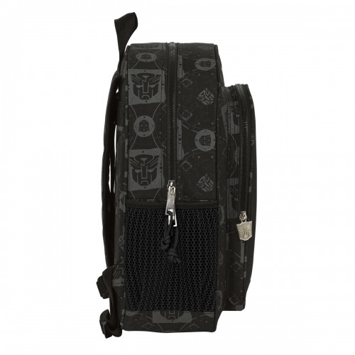 Школьный рюкзак Transformers 32 x 38 x 12 cm Чёрный image 3