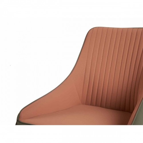 Gift Decor atzveltnes krēsls Strīpas Melns Pelēks Rozā Tērauds 51 x 92 x 65 cm (2 gb.) image 3