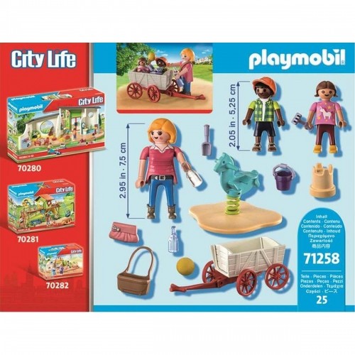 Playset Playmobil 71258 City Life 25 Предметы image 3