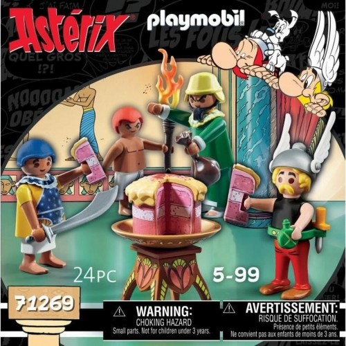Playset Playmobil Asterix: Amonbofis and the poisoned cake 71268 24 Daudzums image 3