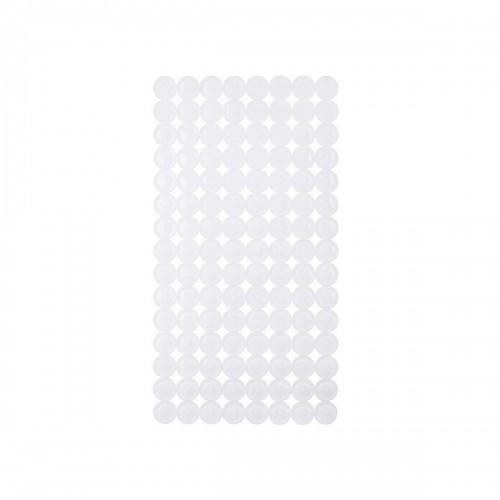 Berilo Neslīdošs dušas paklājs Balts PVC 68 x 1 x 36 cm (6 gb.) image 3