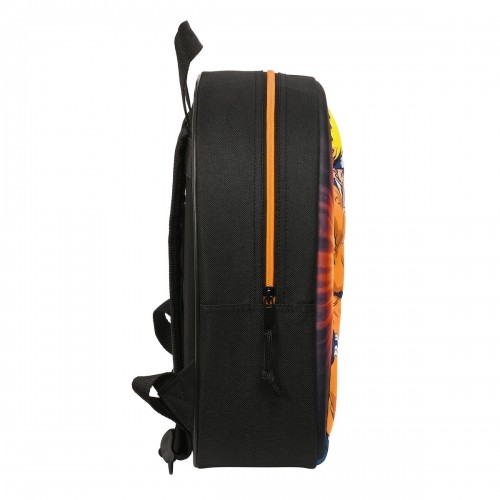 Школьный рюкзак 3D Naruto Чёрный Оранжевый 27 x 33 x 10 cm image 3