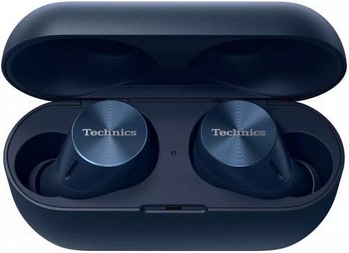 Technics wireless earbuds EAH-AZ60M2EA, blue image 3