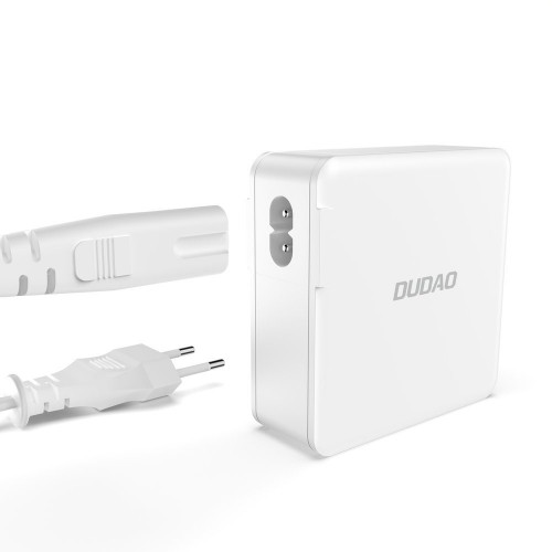 GaN 100W 2 x USB-C | 2 x USB fast charger Dudao A100EU - white image 3