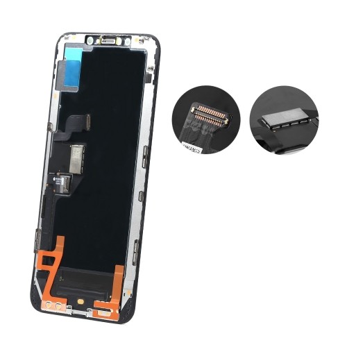 OEM LCD Display NCC for Iphone XS Max Black Incell Prime image 3