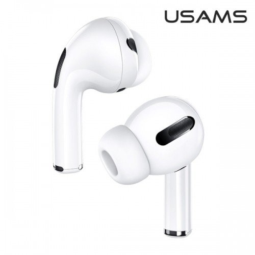 USAMS Słuchawki Bluetooth 5.0 TWS Emall Series bezprzewodowe biały|white BHUYM01 (US-YM001) image 3