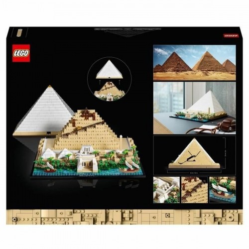 Playset   Lego 21058 Architecture The Great Pyramid of Giza         1476 Daudzums image 3