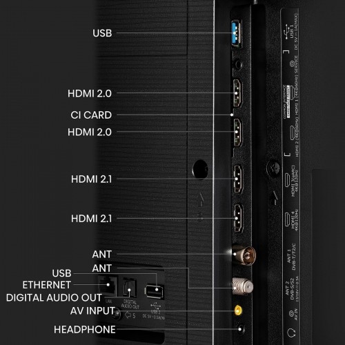 Смарт-ТВ Hisense 75U8KQ 75" 4K Ultra HD LED HDR image 3