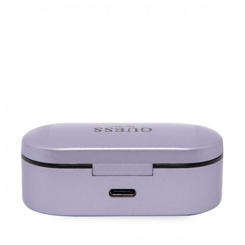 Guess słuchawki Bluetooth GUTWST31EU TWS + stacja dokująca fioletowy|purple image 3