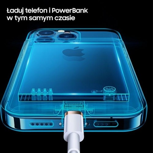 USAMS Power Case iPhone 13 Pro 6,1" 3500mAh czarny|black 3K5CD17501 (US-CD175) powerbank image 3