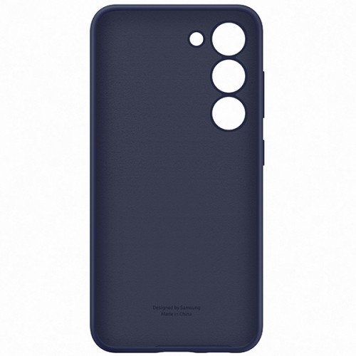 EF-PS911TNE Samsung Silicone Cover for Galaxy S23 Navy image 3
