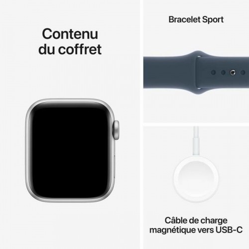 Умные часы Apple SE Синий Серебристый 40 mm image 3